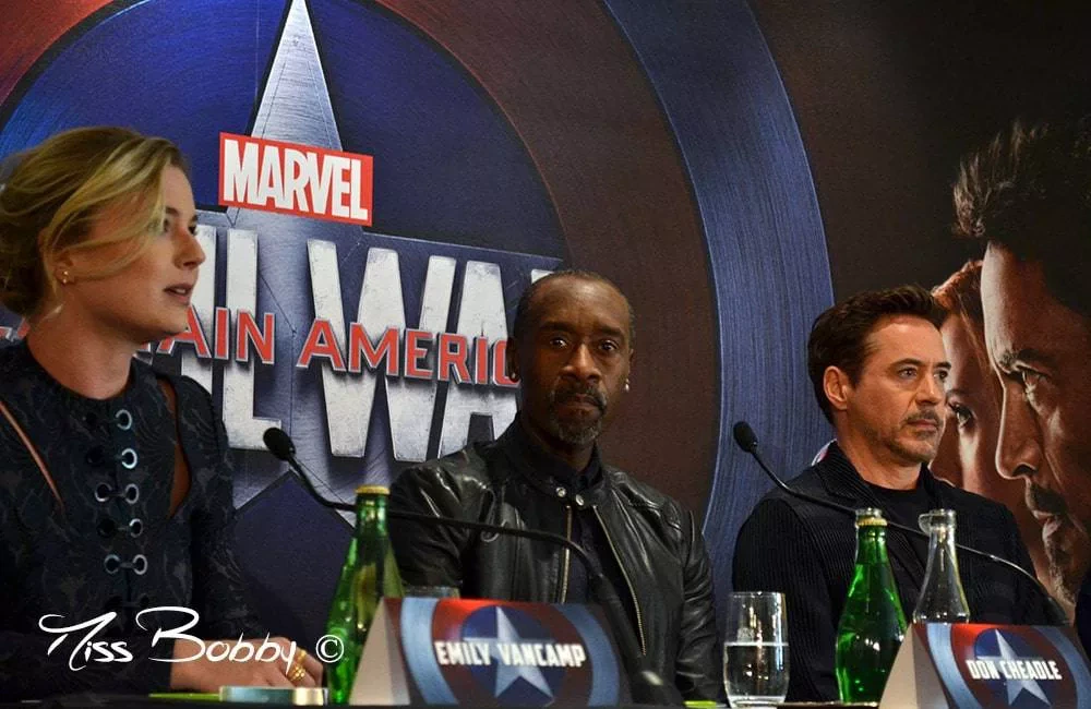 Captain America Civil War_conférence de presse
