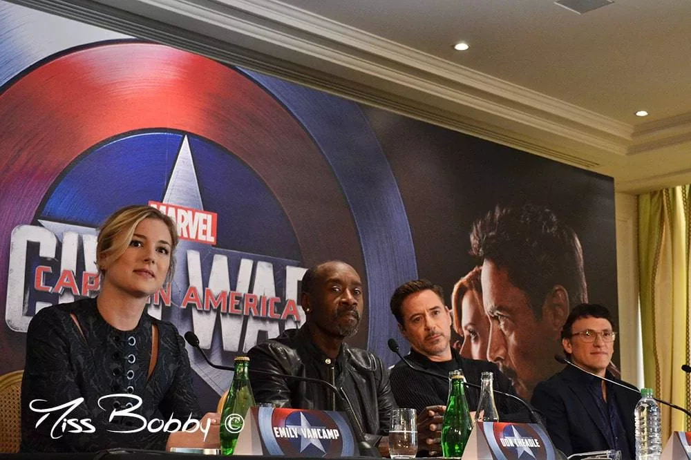 Captain America Civil War_conférence de presse