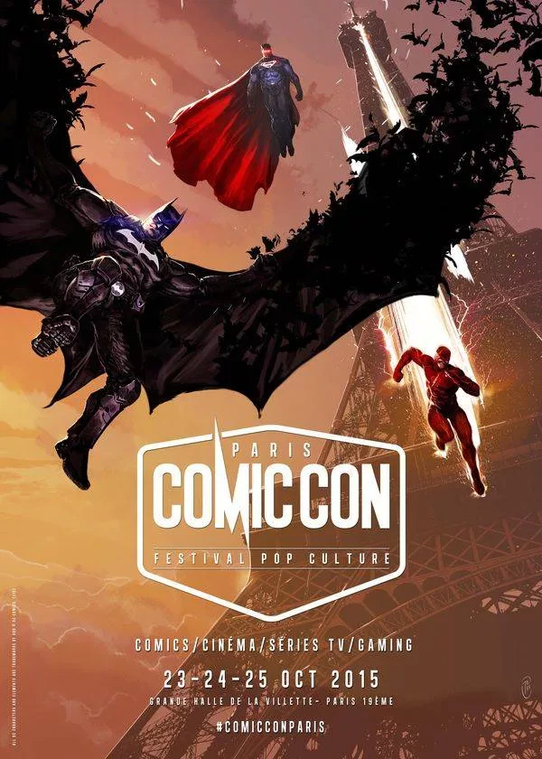 Affiche Paris Comic Con